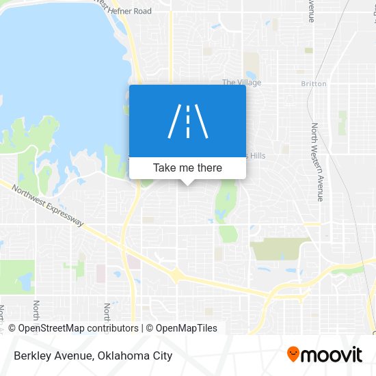Mapa de Berkley Avenue