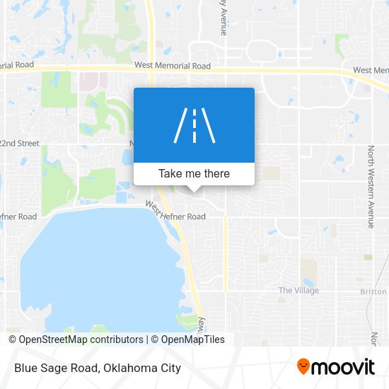 Blue Sage Road map