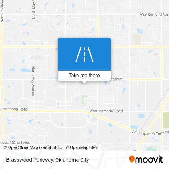 Brasswood Parkway map