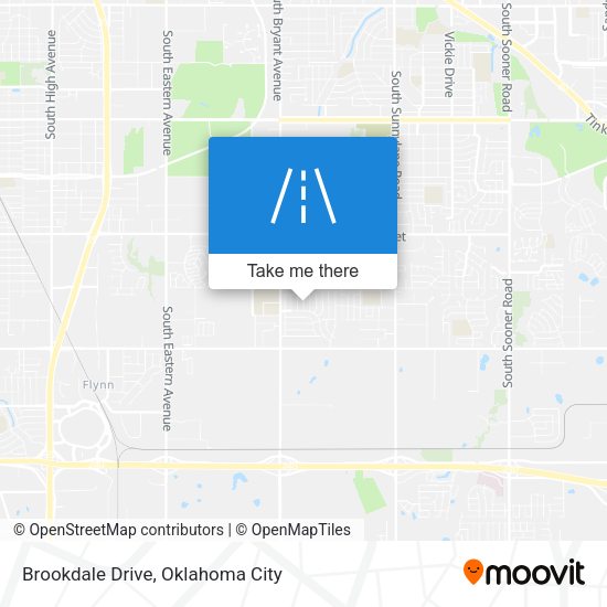 Brookdale Drive map
