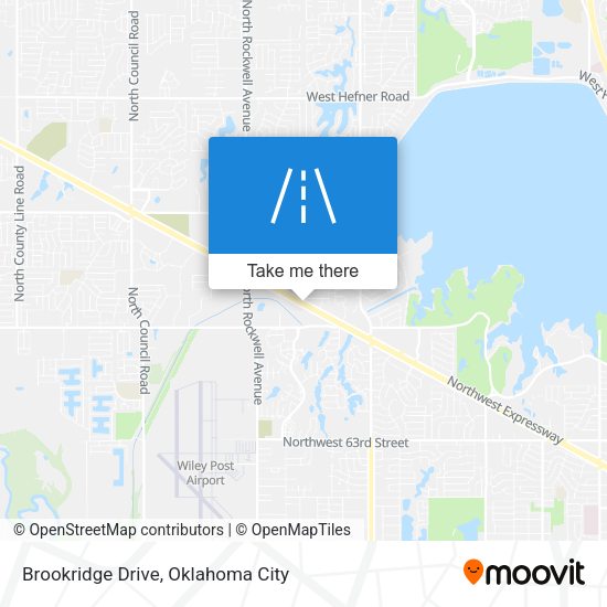 Brookridge Drive map