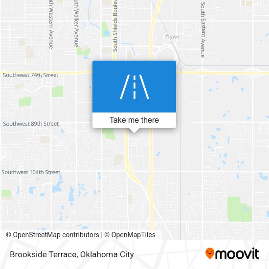 Brookside Terrace map