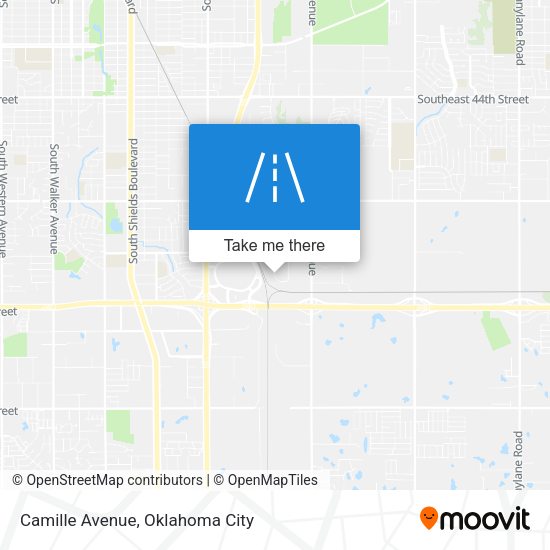 Camille Avenue map