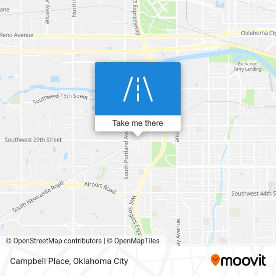 Campbell Place map