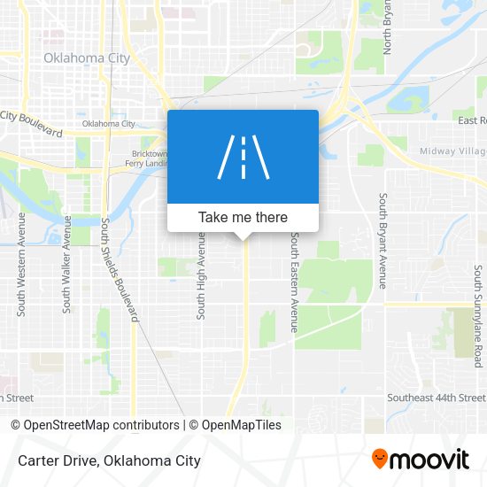 Mapa de Carter Drive