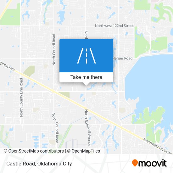 Mapa de Castle Road
