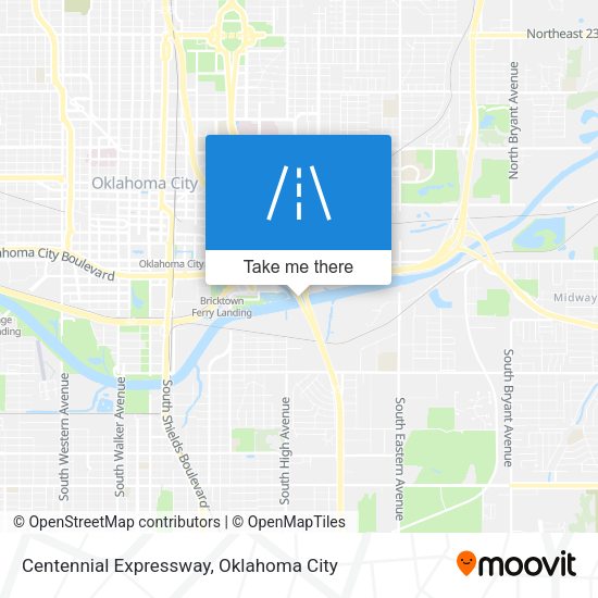 Centennial Expressway map
