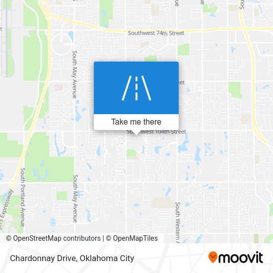 Chardonnay Drive map