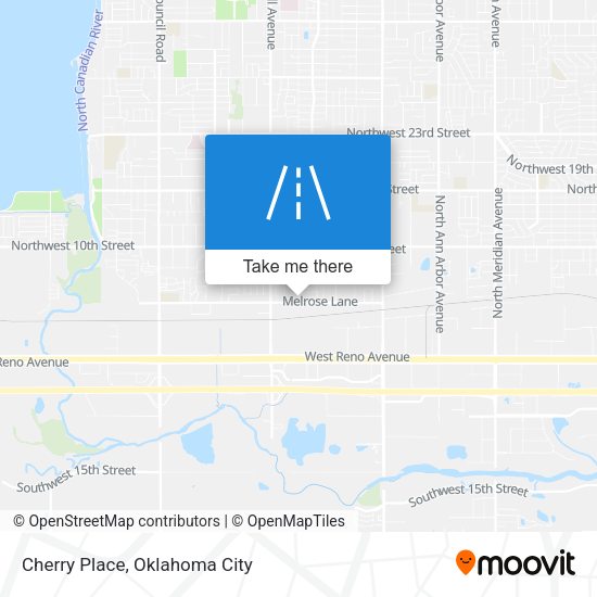 Cherry Place map