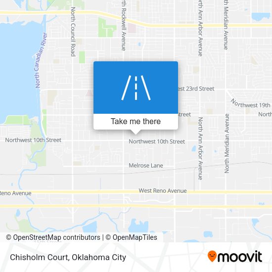 Chisholm Court map