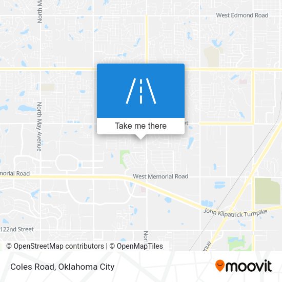 Mapa de Coles Road