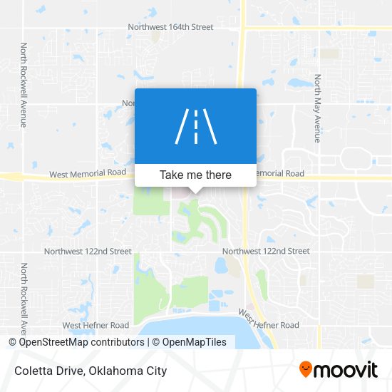 Coletta Drive map
