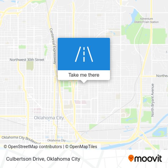 Culbertson Drive map
