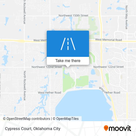 Cypress Court map