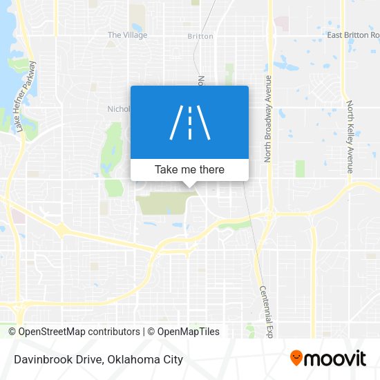 Davinbrook Drive map