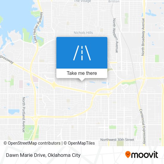 Dawn Marie Drive map