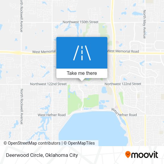 Deerwood Circle map