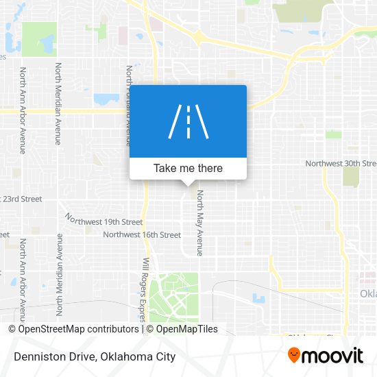 Mapa de Denniston Drive