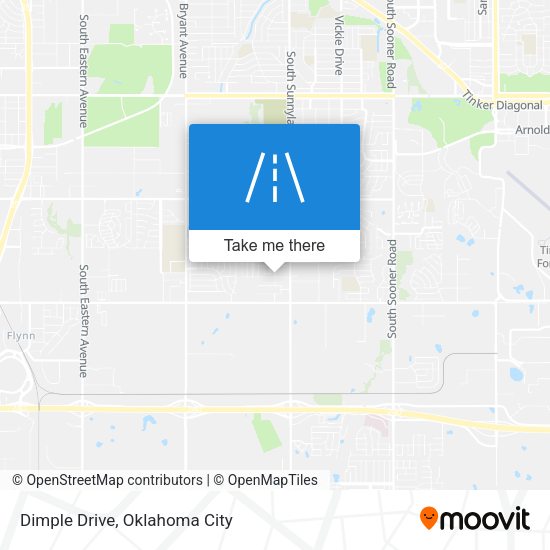 Mapa de Dimple Drive