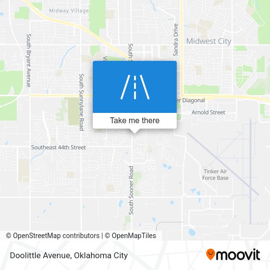 Doolittle Avenue map