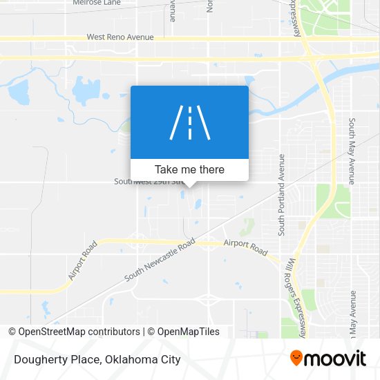 Dougherty Place map
