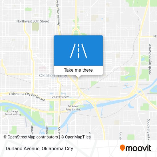 Durland Avenue map
