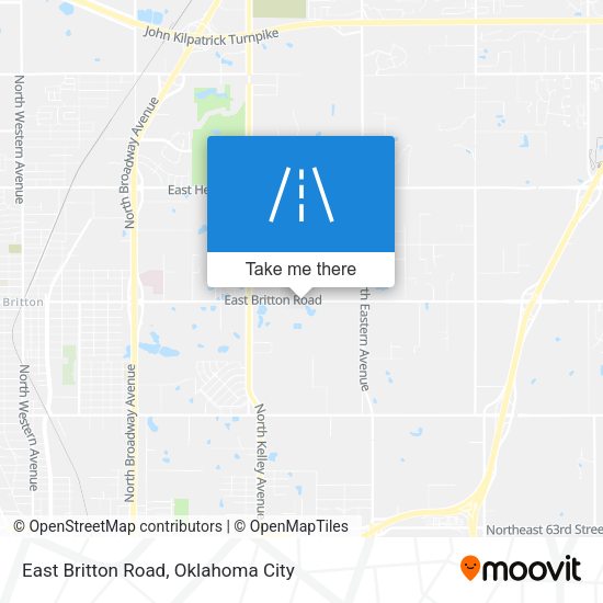 Mapa de East Britton Road