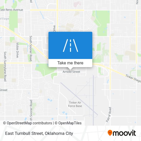 East Turnbull Street map