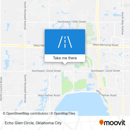 Echo Glen Circle map
