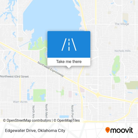 Mapa de Edgewater Drive