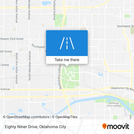 Eighty Niner Drive map