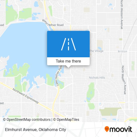 Elmhurst Avenue map