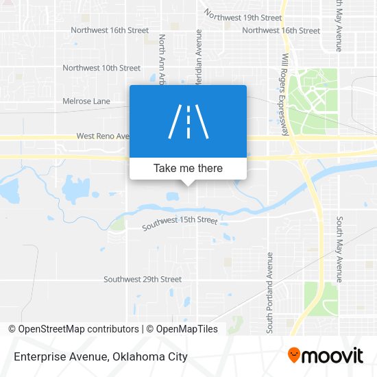 Mapa de Enterprise Avenue