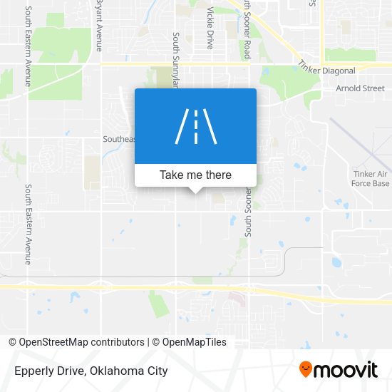Epperly Drive map