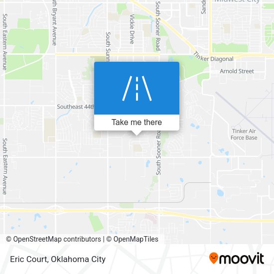 Eric Court map