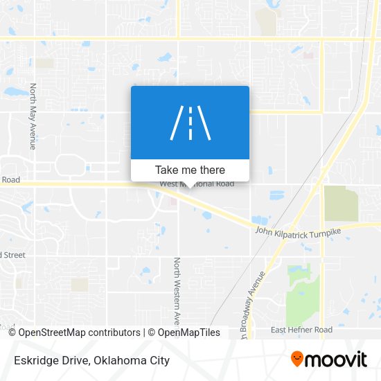 Mapa de Eskridge Drive
