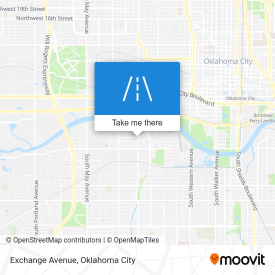 Mapa de Exchange Avenue