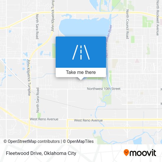 Fleetwood Drive map