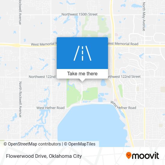 Flowerwood Drive map