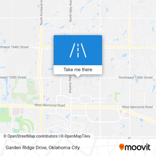 Garden Ridge Drive map