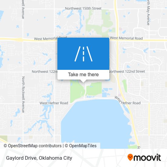 Gaylord Drive map
