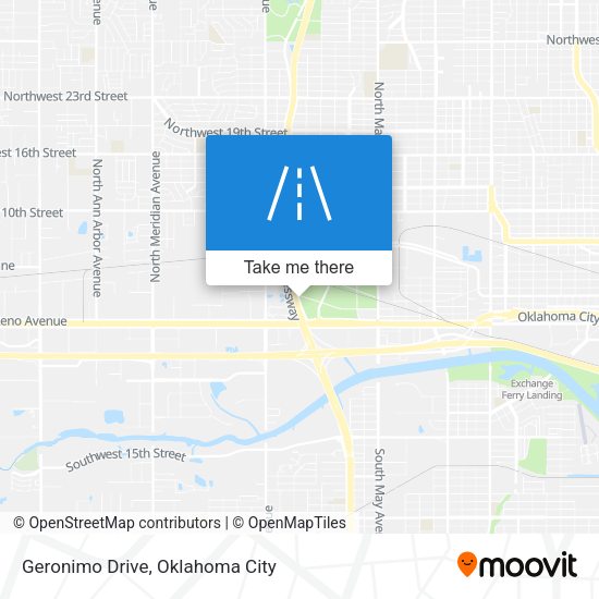Geronimo Drive map