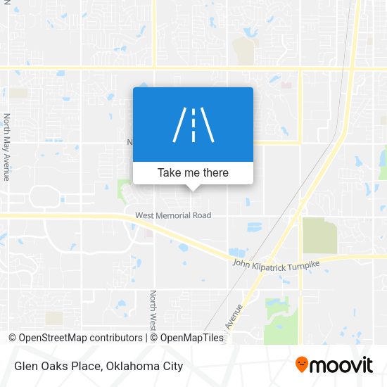 Mapa de Glen Oaks Place