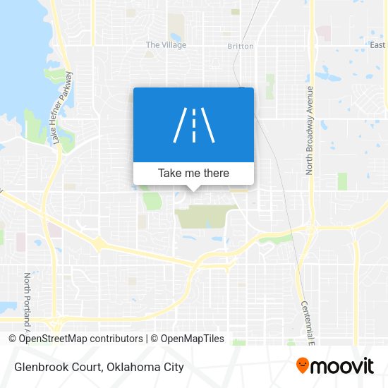 Mapa de Glenbrook Court