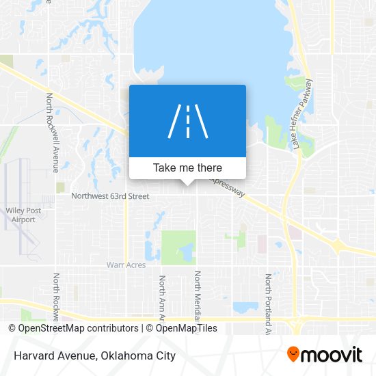 Mapa de Harvard Avenue
