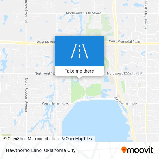 Mapa de Hawthorne Lane