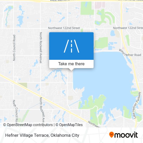 Hefner Village Terrace map