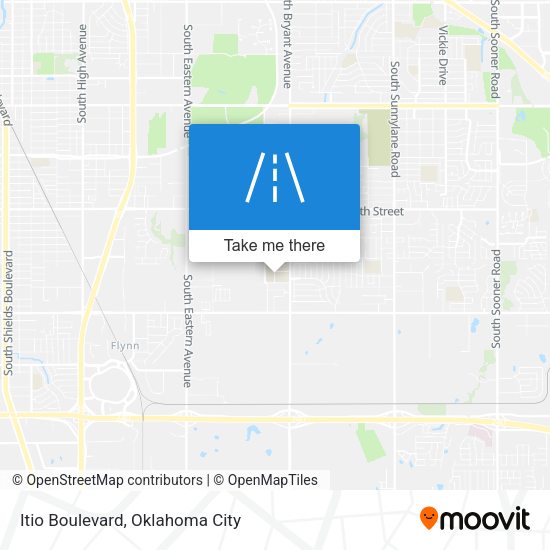 Itio Boulevard map