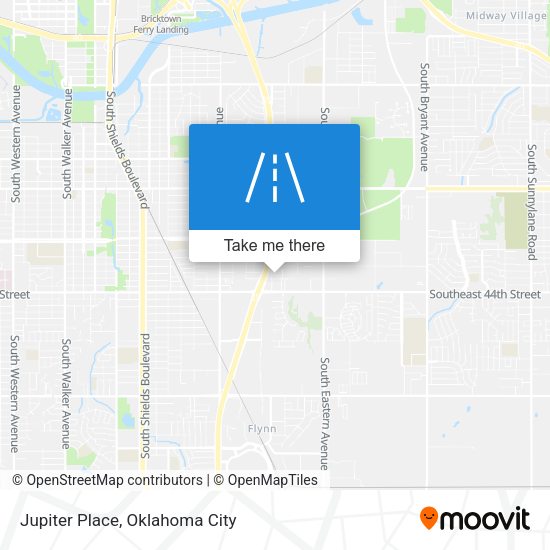 Jupiter Place map