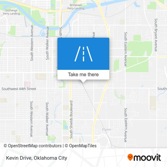 Mapa de Kevin Drive
